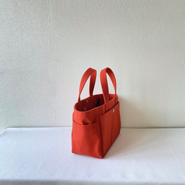 【全6色】「ボックストート」ミニサイズ／倉敷帆布 8号帆布【受注制作】