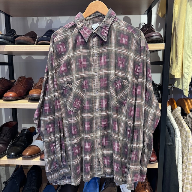 ⓃTHE BOULDER MOUNTAINEER PRINT FLANNEL SHIRT MADE IN USA