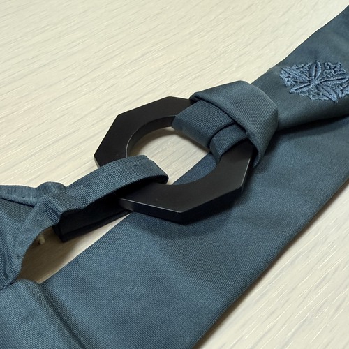 絡子環　黒色　曹洞宗9寸絡子用八角形環（カン）艶消し塗り仕上げ