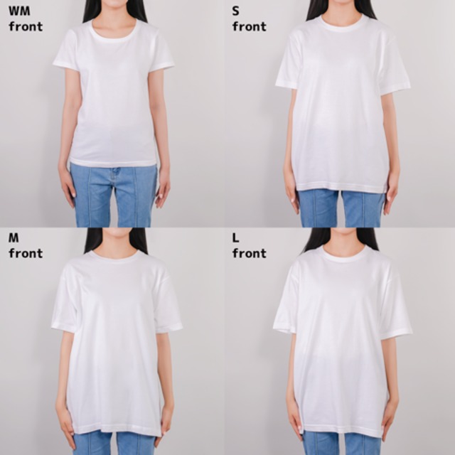 『へんじがない。ただのしかばねのようだ。』白ロゴ / スタンダードTシャツ(5.6オンス)　ブラック