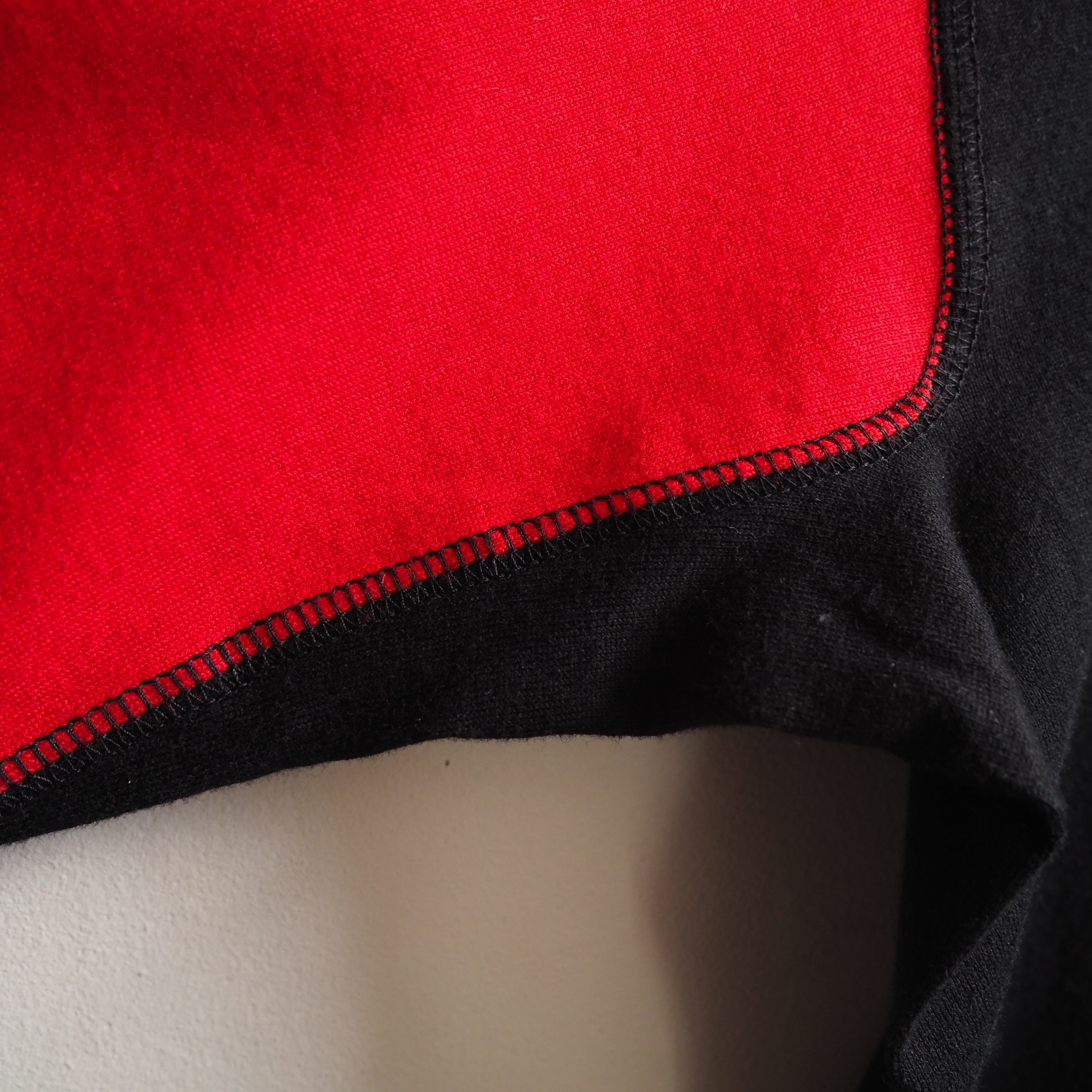 ” Evisu - Dot kamome ” printed Bi color raglan sleeve Tee