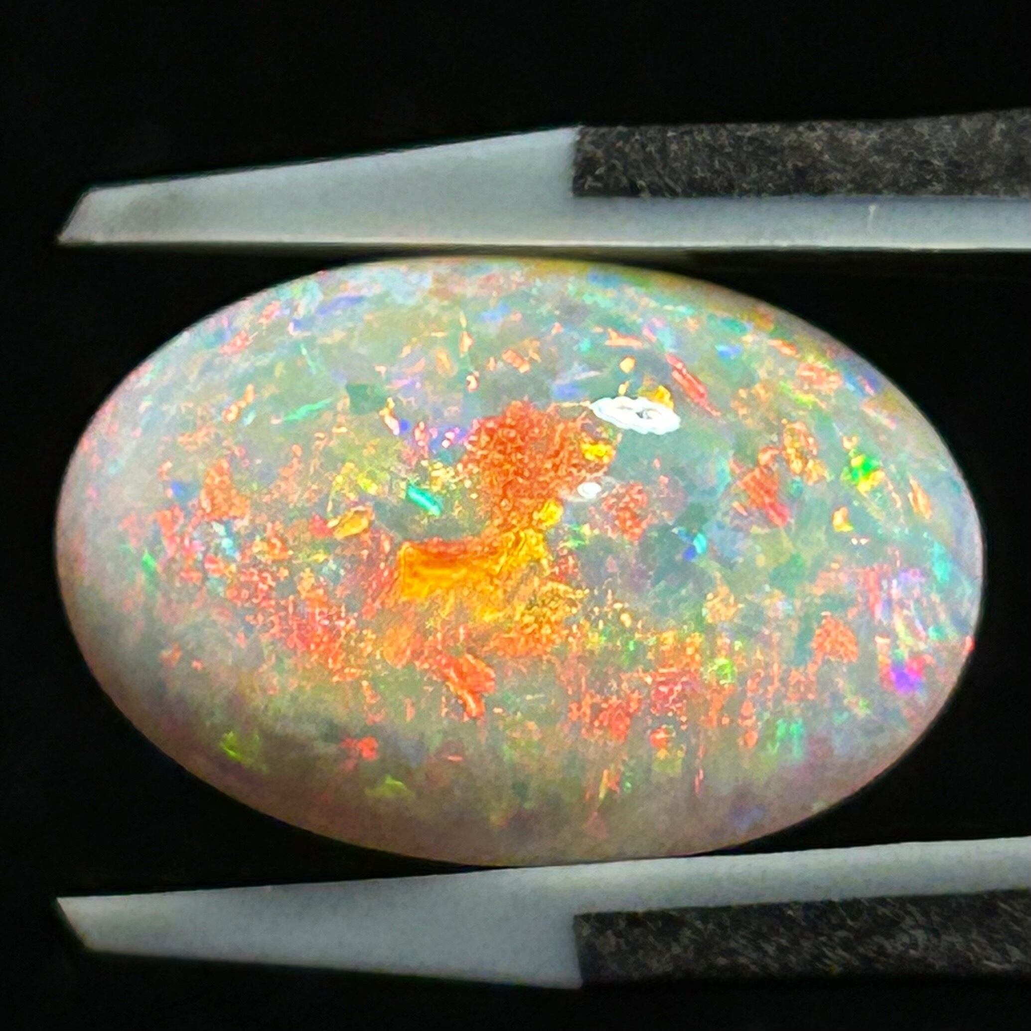 天然ホワイトオパール ( 実物綺麗 8.4 ct ) | staropals.official.ec