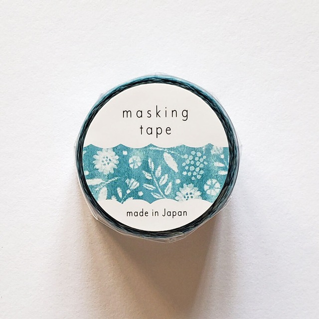 マインドウェイブ 　マスキングテープ95567　プラント　ブルー