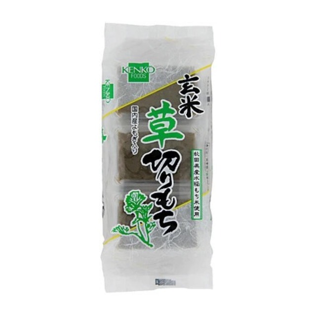 国内産　玄米草切りもち