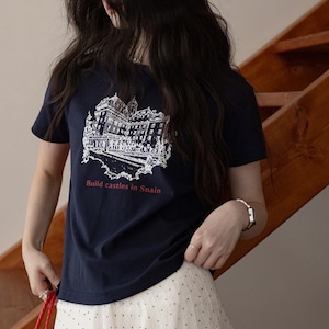 graphic crew neck tshirt