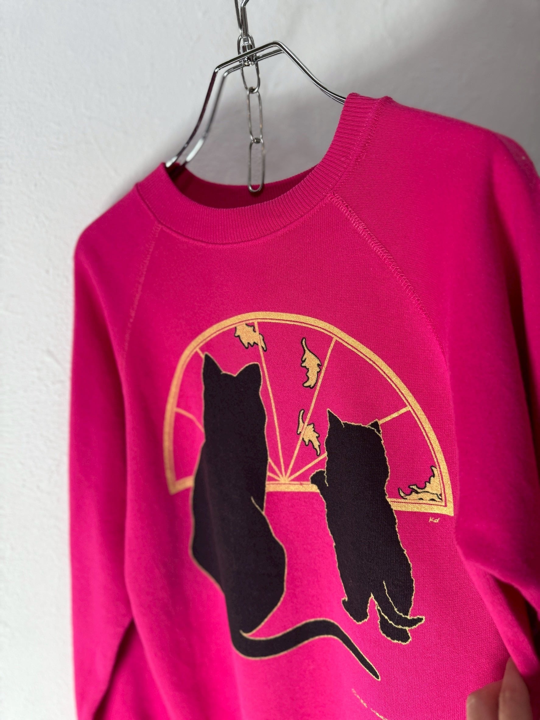 80’s USA made “mother cat and kitten” sweat shirt