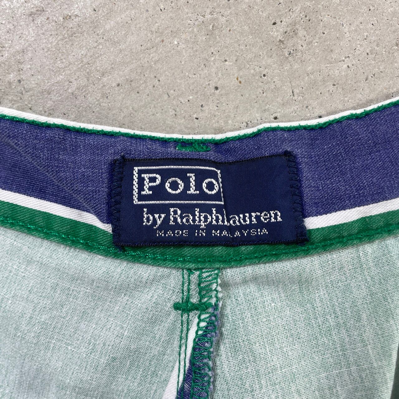 90年代 Polo by Ralph Lauren ポロバイラルフローレン 2タック マルチ