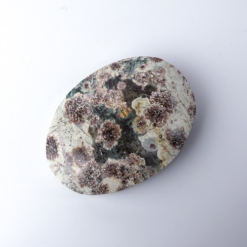 グリーンフラワージャスパー（グリーンチェリーブロッサムジャスパー） パーム ＊ 天然石