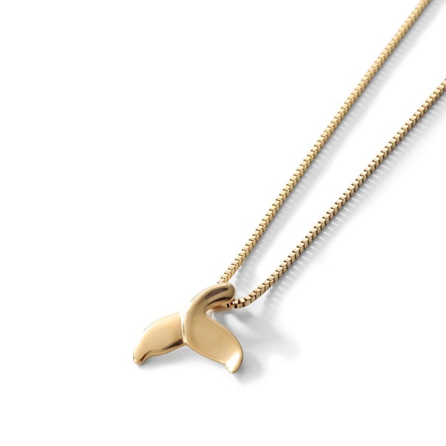 316L whale necklace #N85　