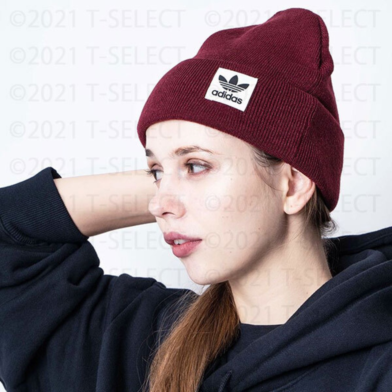 adidas Originals(アディダスオリジナルス)ユニセックスロゴアクリルニット/全２色