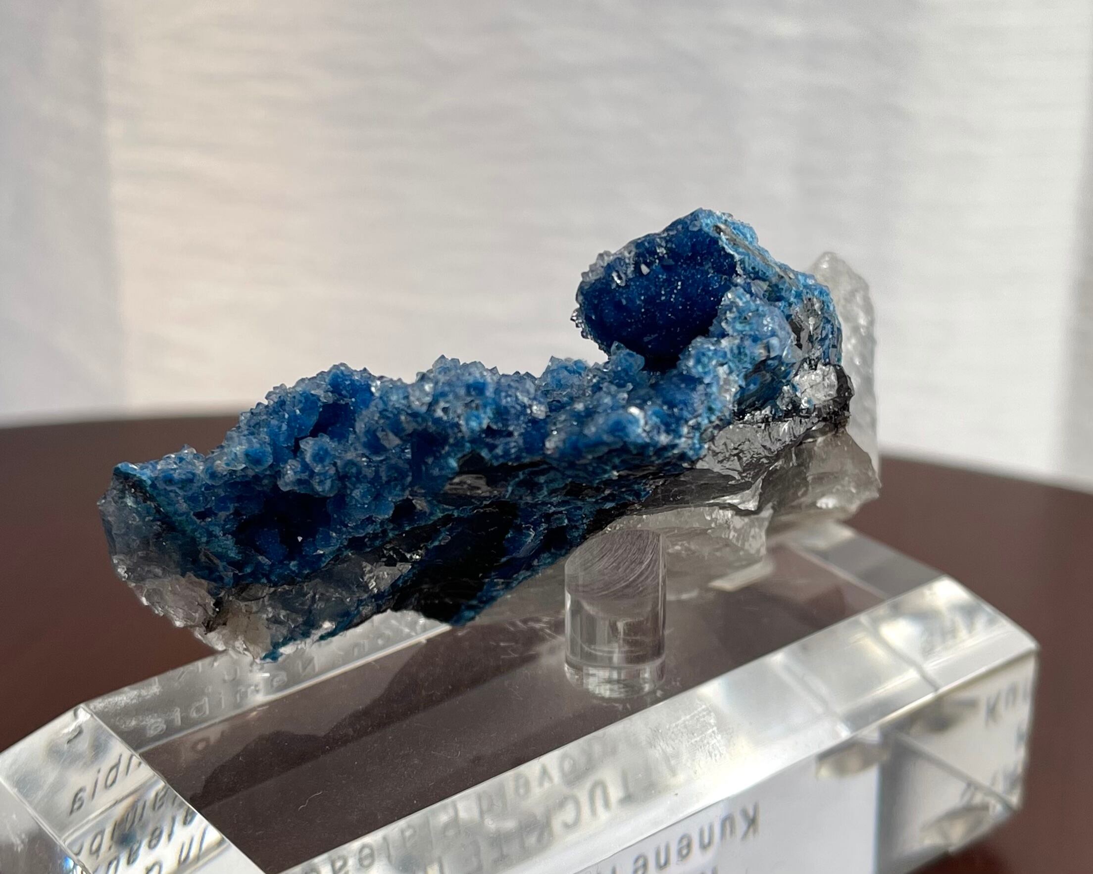 シャッタカイト / クォーツ【Shattuckite in Quartz】ナミビア産