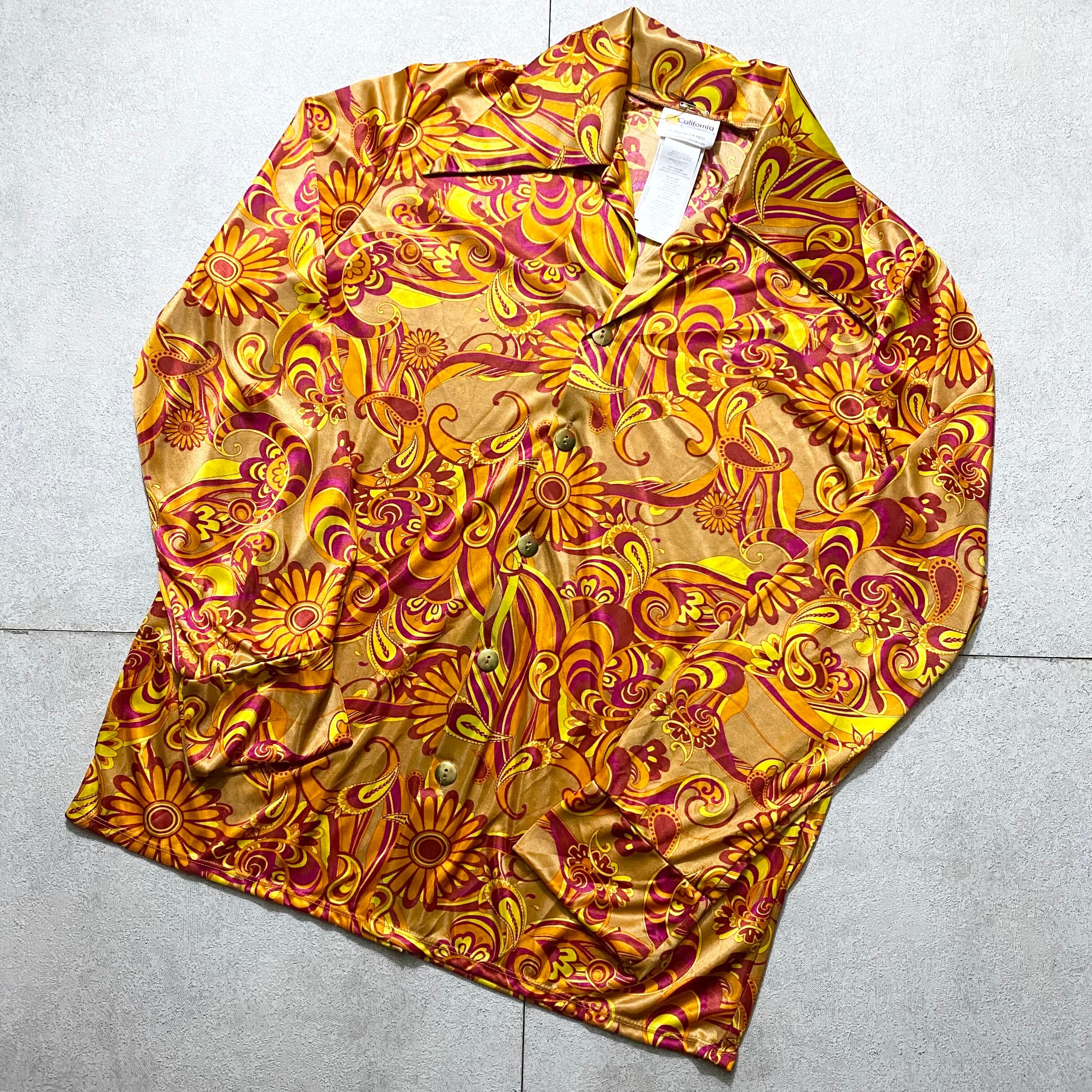 old pattern polyester shirt
