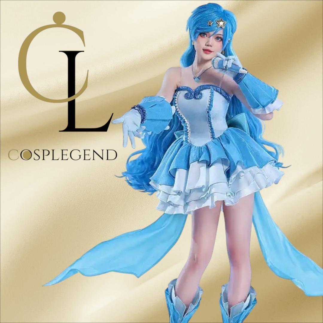 三分妄想 ぴちぴちピッチ 宝生波音 コスプレ衣装 ウィッグ 三分妄想1/3Delusion】ぴちぴちピッチ 宝生 波音 コスプレ衣装
