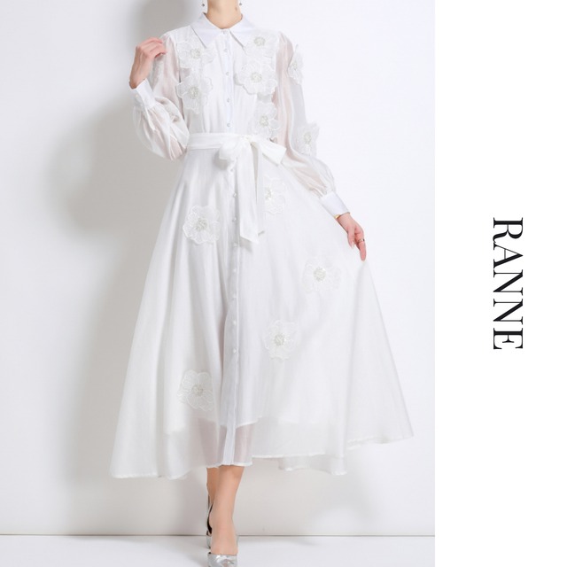 Petal Whisper Dress　a0020