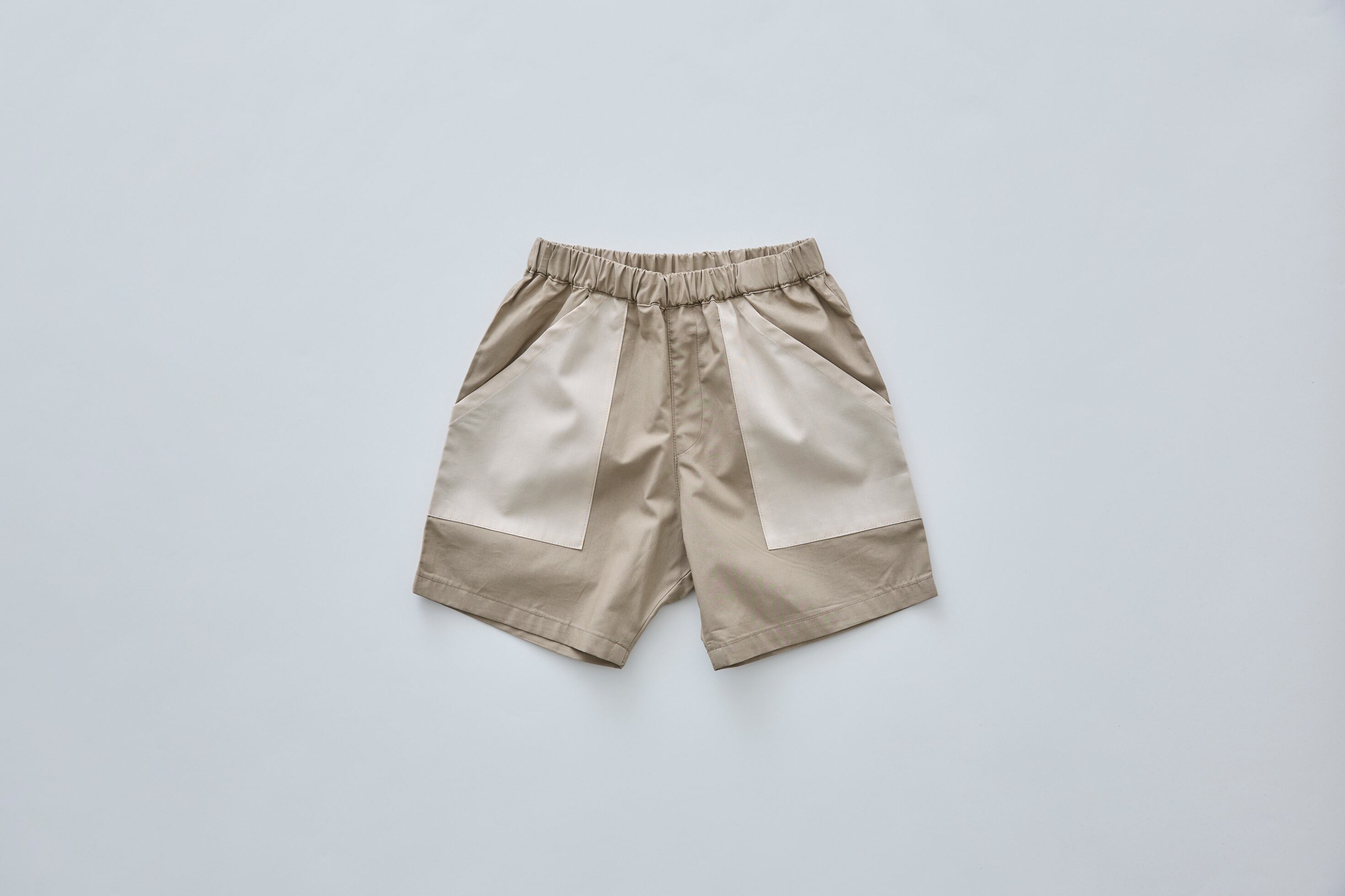 〈 eLfin Folk 25SS 〉 Typewriter Shorts "ショートパンツ" / elf-251F70 / 140-150cm / beige