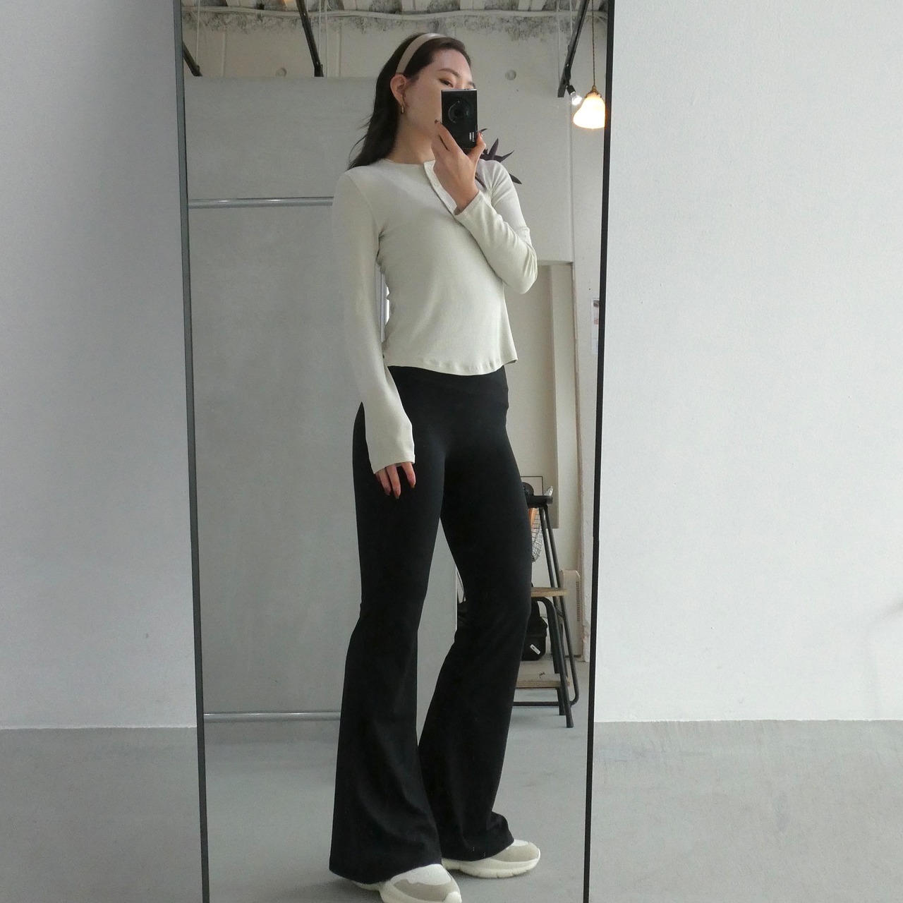 Refined Flare Leggings【3 colors】