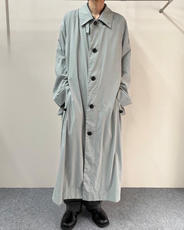 【90s ISSEY MIYAKE】super long soutien collar coat