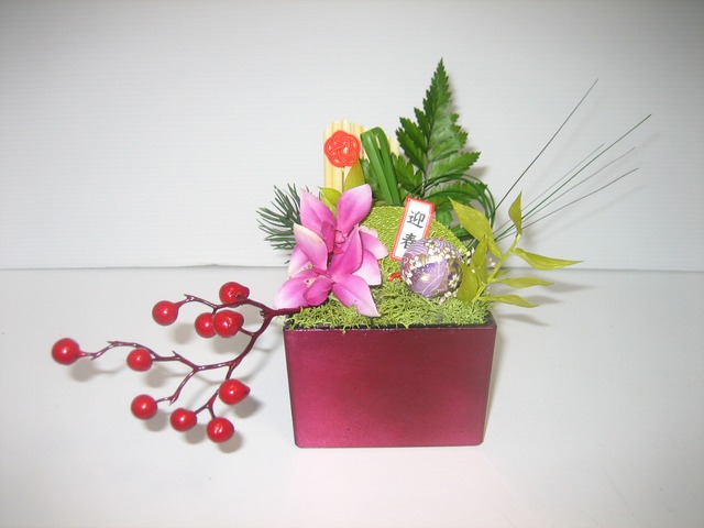花いずもの和飾り　（アーティフィシャルフラワー：花いずもの壽花）　「Koniwa」