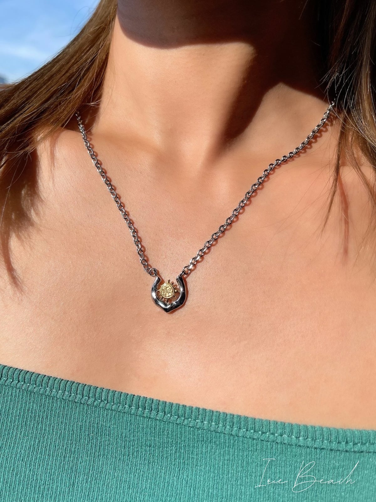 Horse Sunstone necklace No.1 | IRIEBEACH