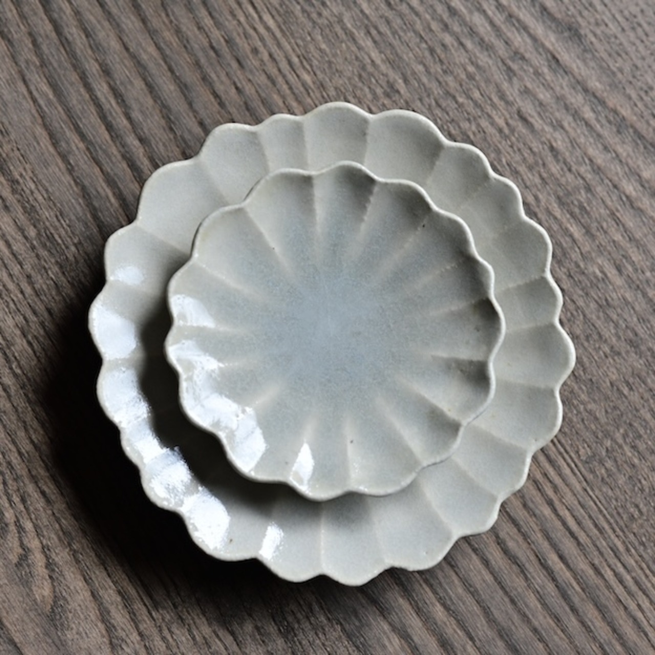 たくまポタリー　天塩皿ハナ  (1枚）［2104700000242］