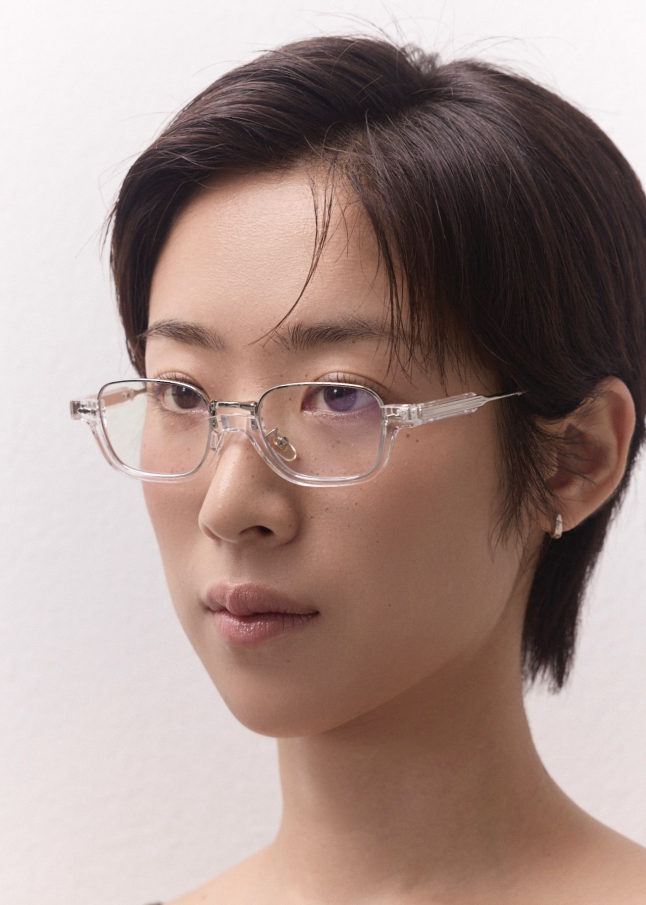 Glasses 009/Half Rim Revival (clear)