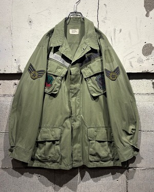 【Caka otto】  70's U.S. ARMY Vintage Jungle Fatigue Jacket