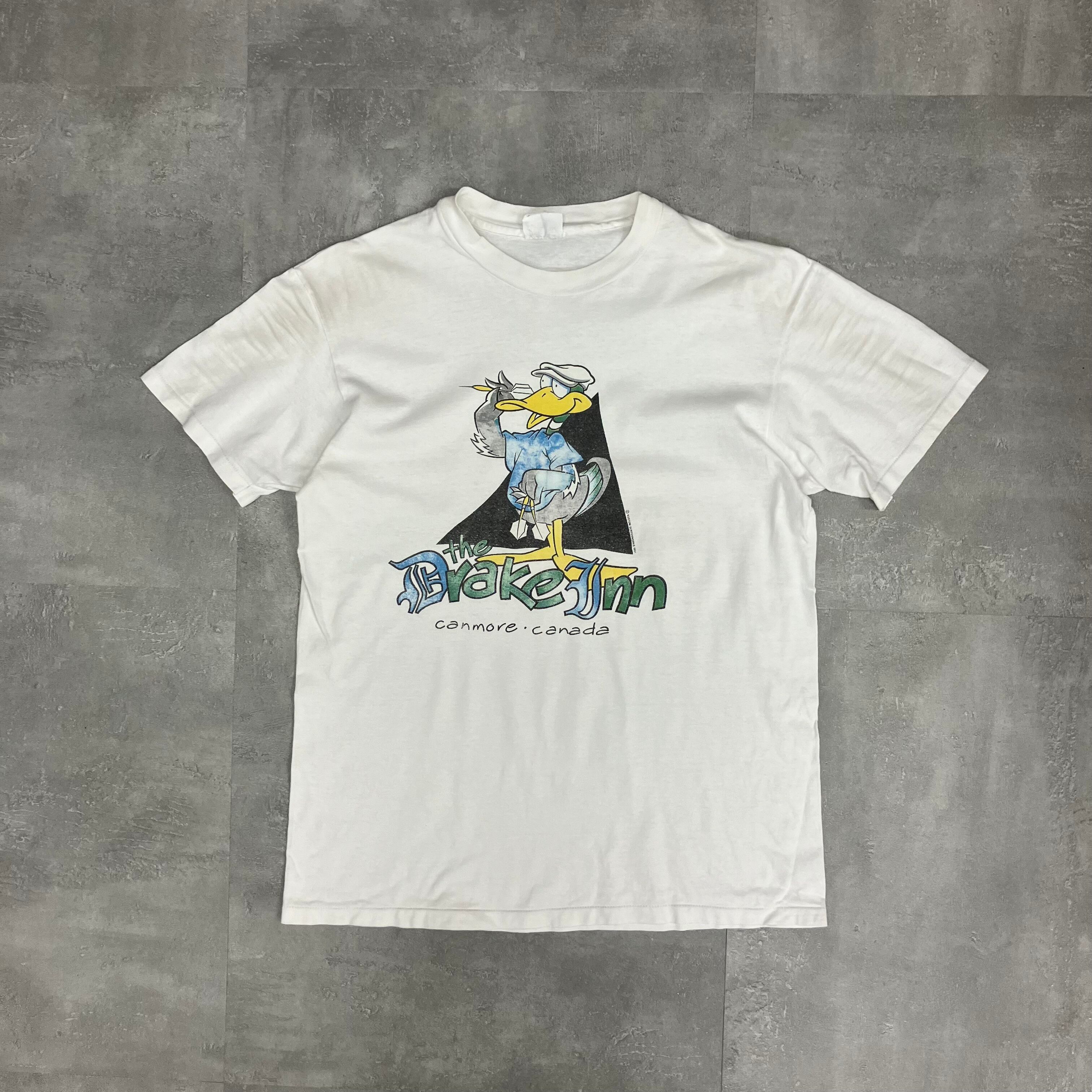 Hanes 90s usa製 プリントTee L程度 No.2347