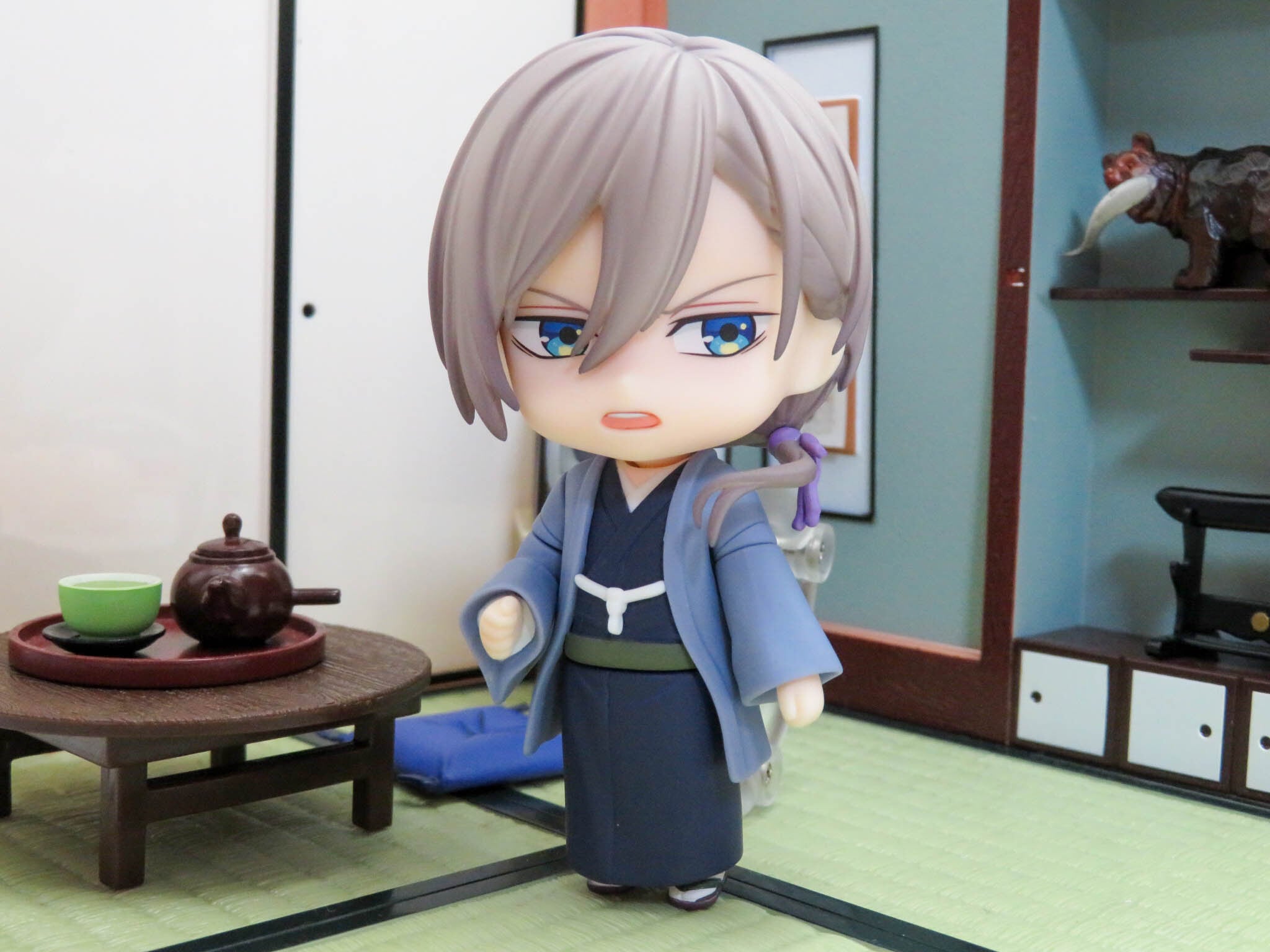 再入荷（A−ランク）【2235】 久堂清霞 髪パーツ 特殊 ねんどろいど