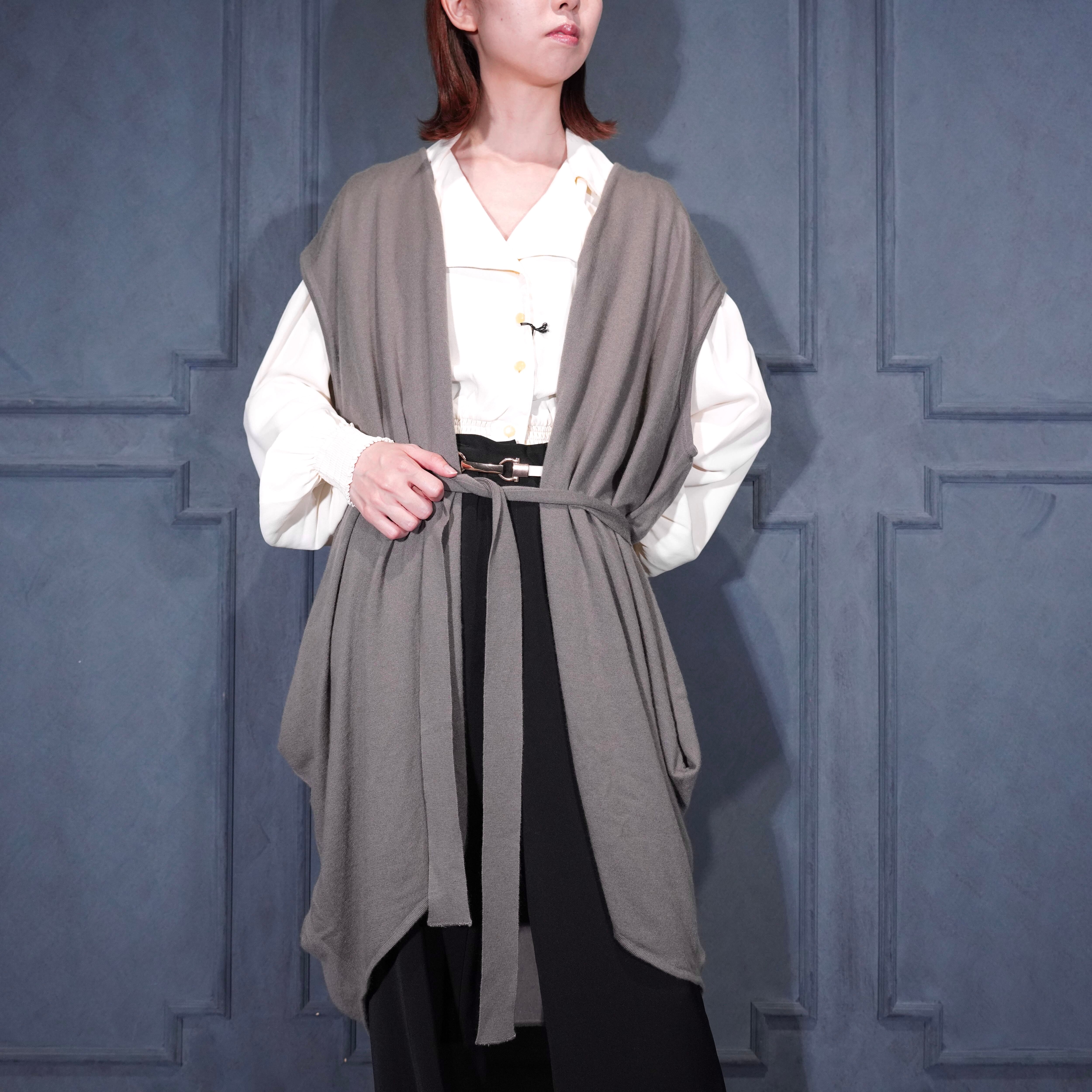 DEAD STOCK Max Mara DEFORMATION DESIGN CASHMERE SILK KNIT LONG
