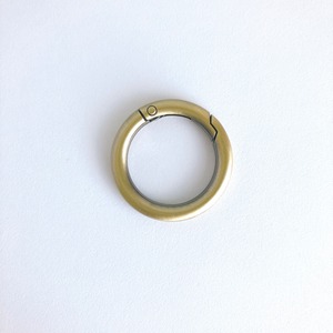 カラビナ/小(アンティークゴールド)