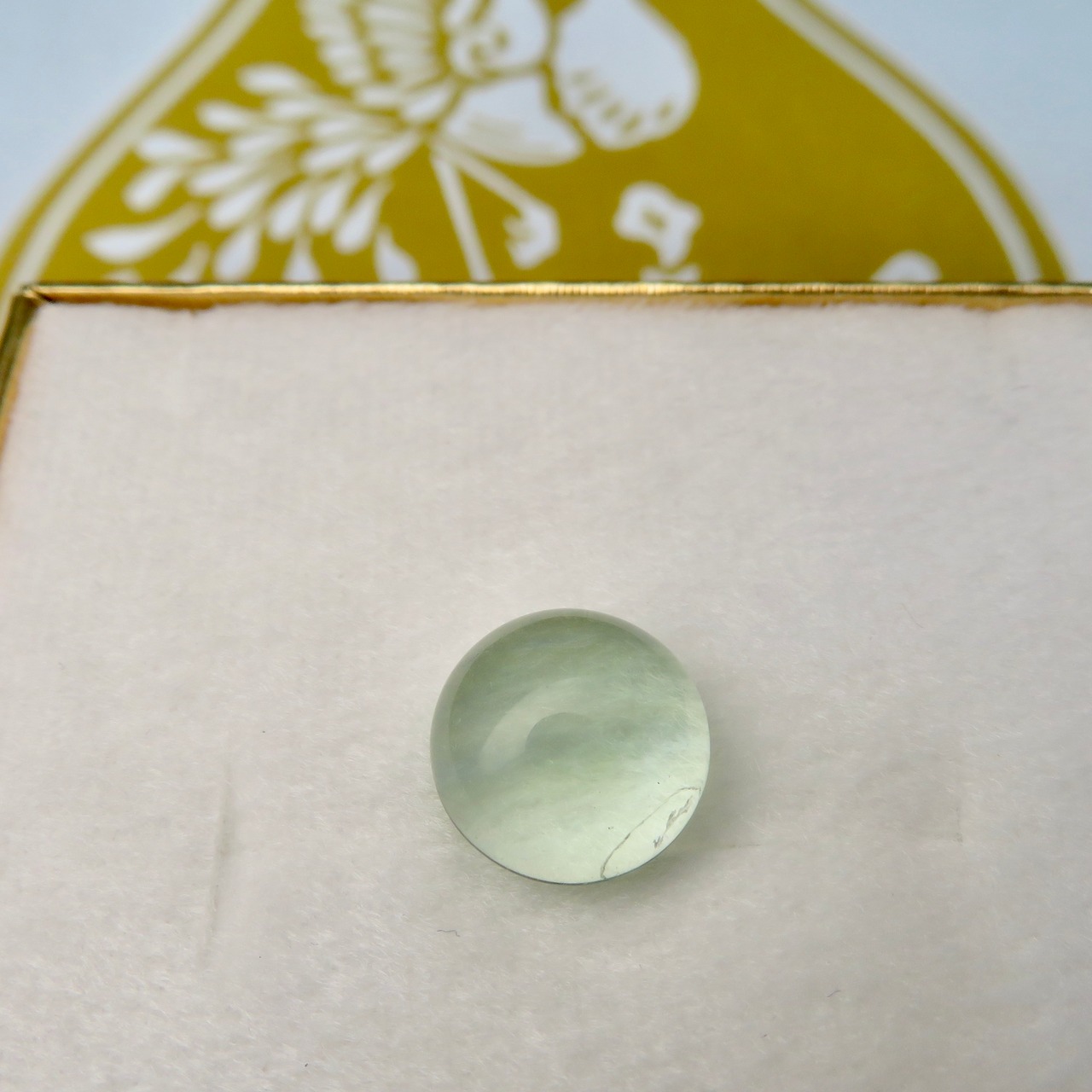 グリーンフローライト 4.437ct 簡易ソーティング付き