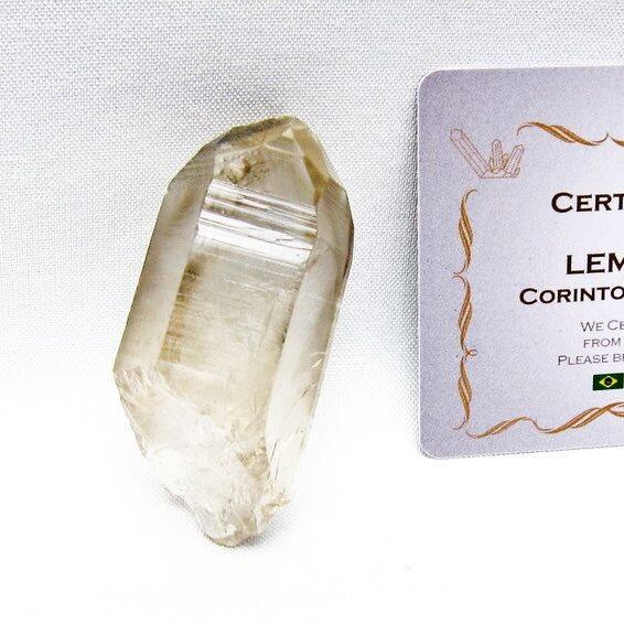 レムリアンシード スモーキークォーツ 原石 ブラジル ミナスジェライス州 コリント産 一点物 171-7467