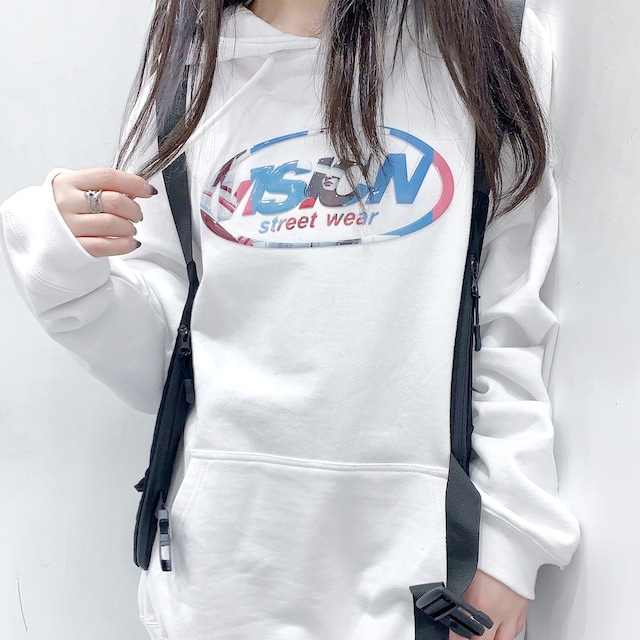 【77%OFF】VISION ワッペンパーカー