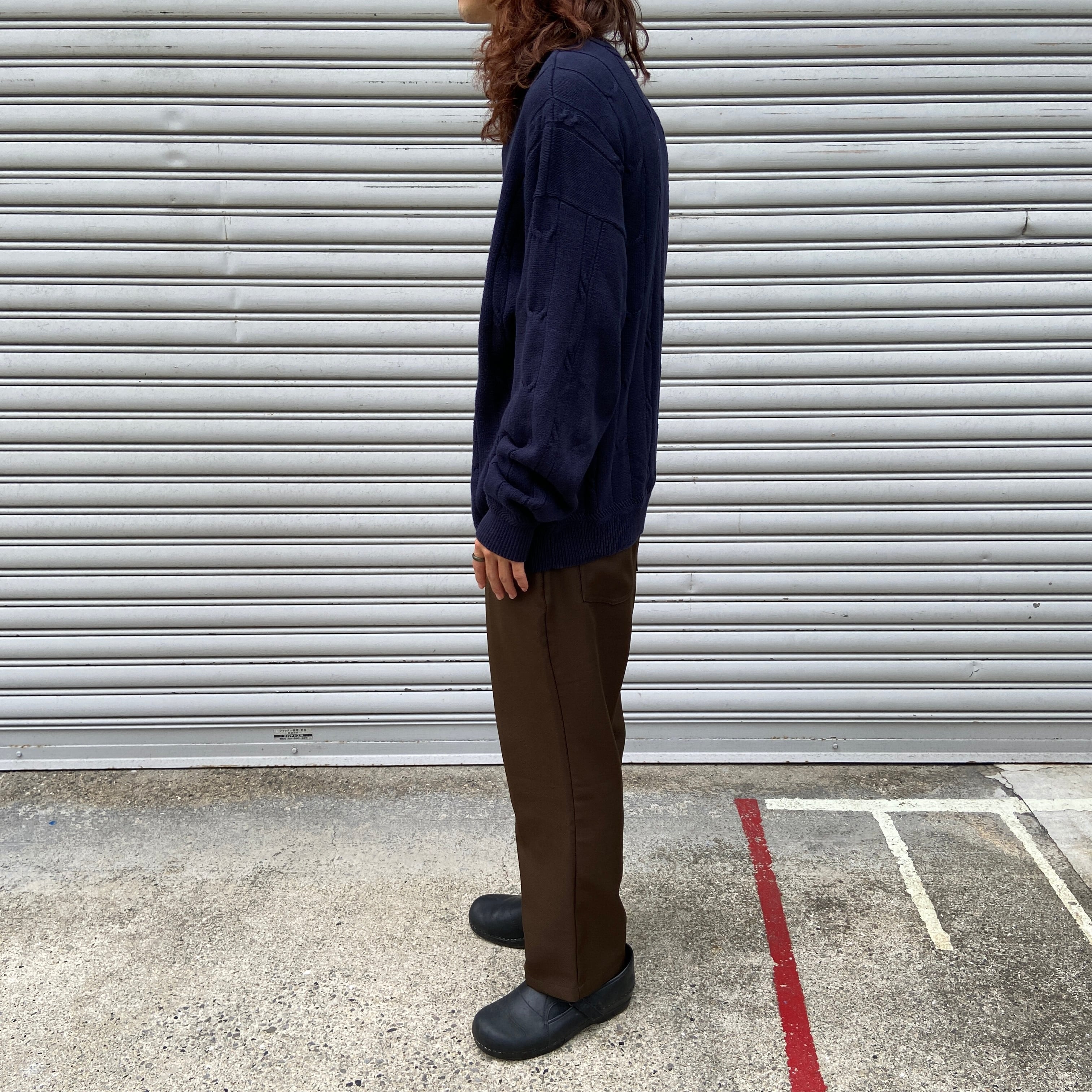 送料無料』90s nautica ケーブル編みコットンニット ワン 送料無料』90s nautica ケーブル編みコットンニット ワン