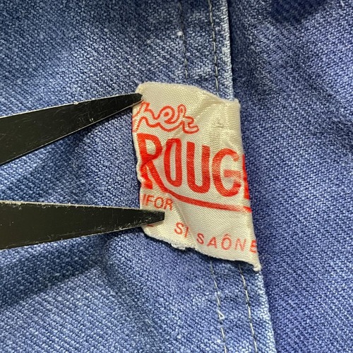 60s MONT ROUGE コットンツイル フレンチワークジャケット 詳細写真7