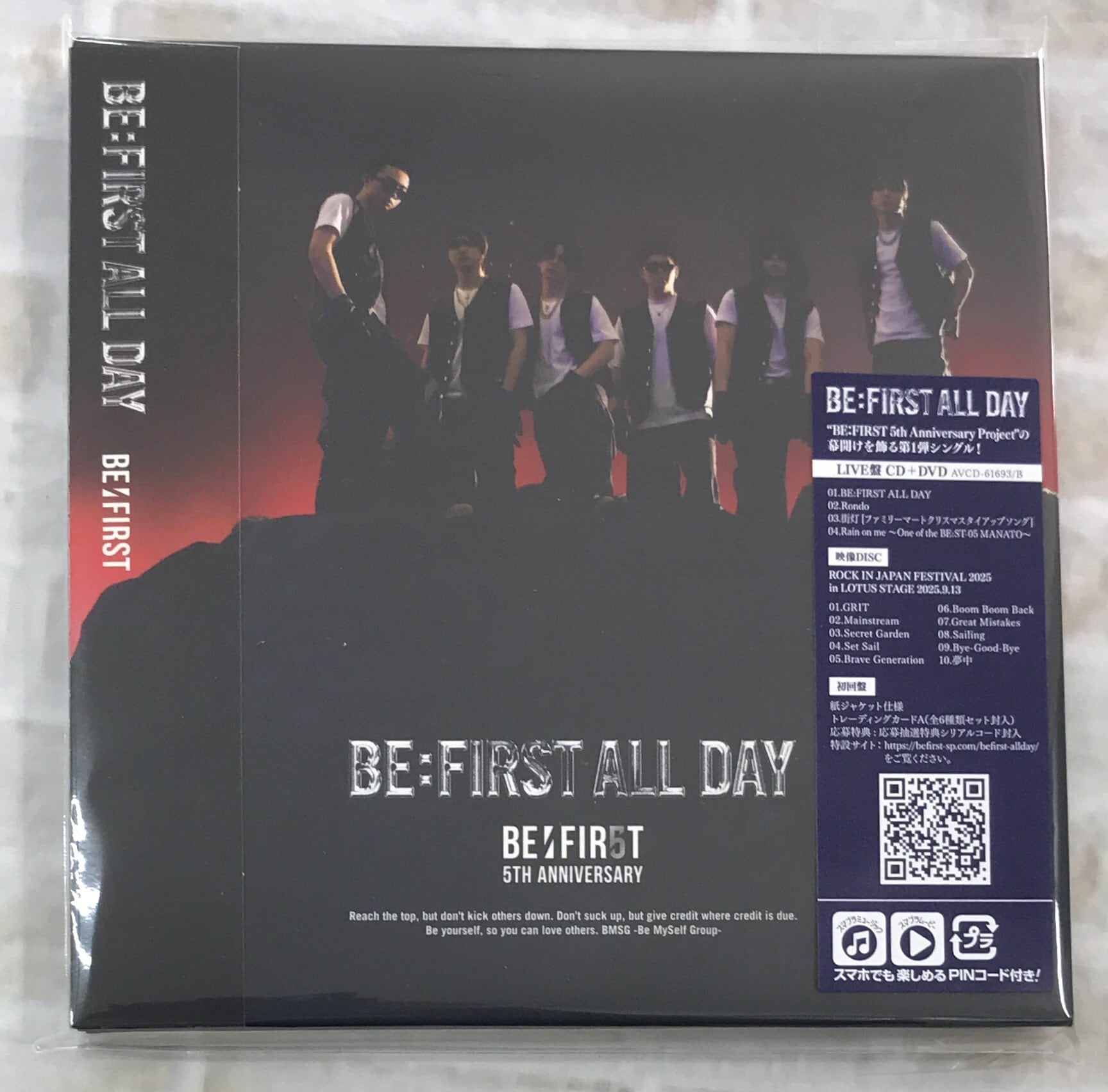 BE：FIRST / Spacecraft／Sailing / LIVE盤 (CD+DVD) | 最北のCD