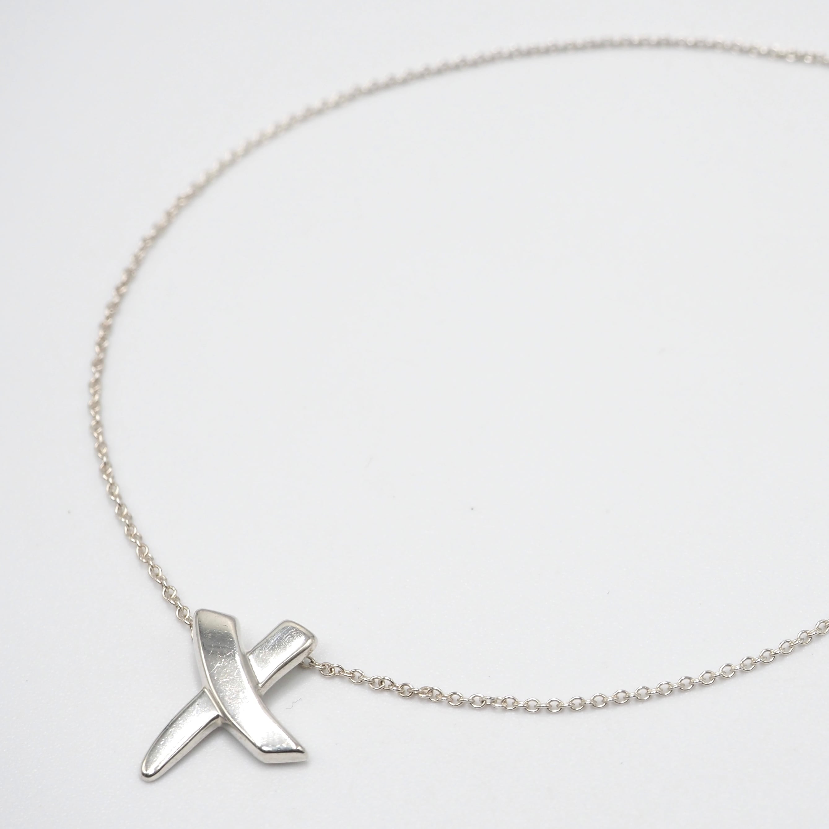 3/1掲載 Tiffany&Co. パロマピカソ キス ネックレス シルバー925 ティファニー