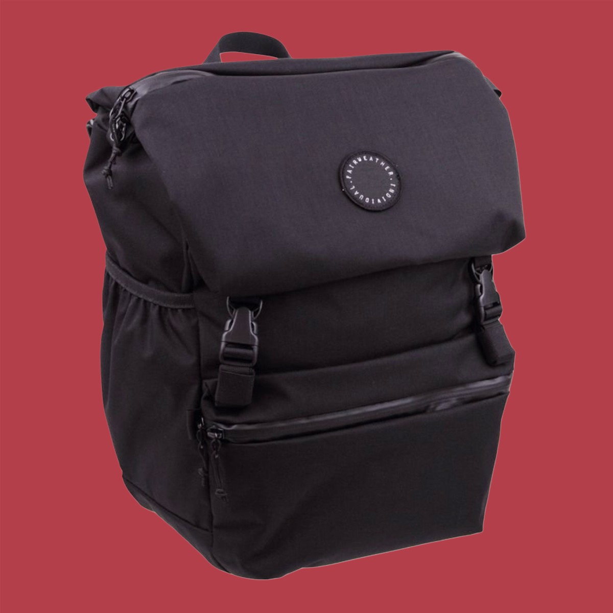 FAIRWEATHER】 FLAP TOP PANNIER (BLACK) | Humhumhug Online Shop
