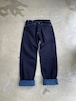 TENDER Co./Type132 Wide Jeans "woad dyed"(テンダーのウォード染めしたワイドジーンズ)