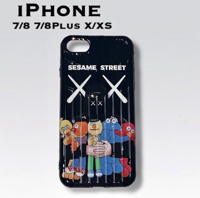セサミストリート iPhone ケースカバー/トランク調/メンズ/レディース