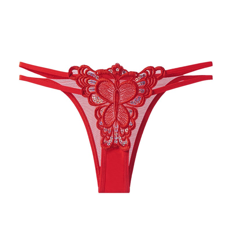 Tバック 3点セット セクシー シースルー レースショーツ ローライズ