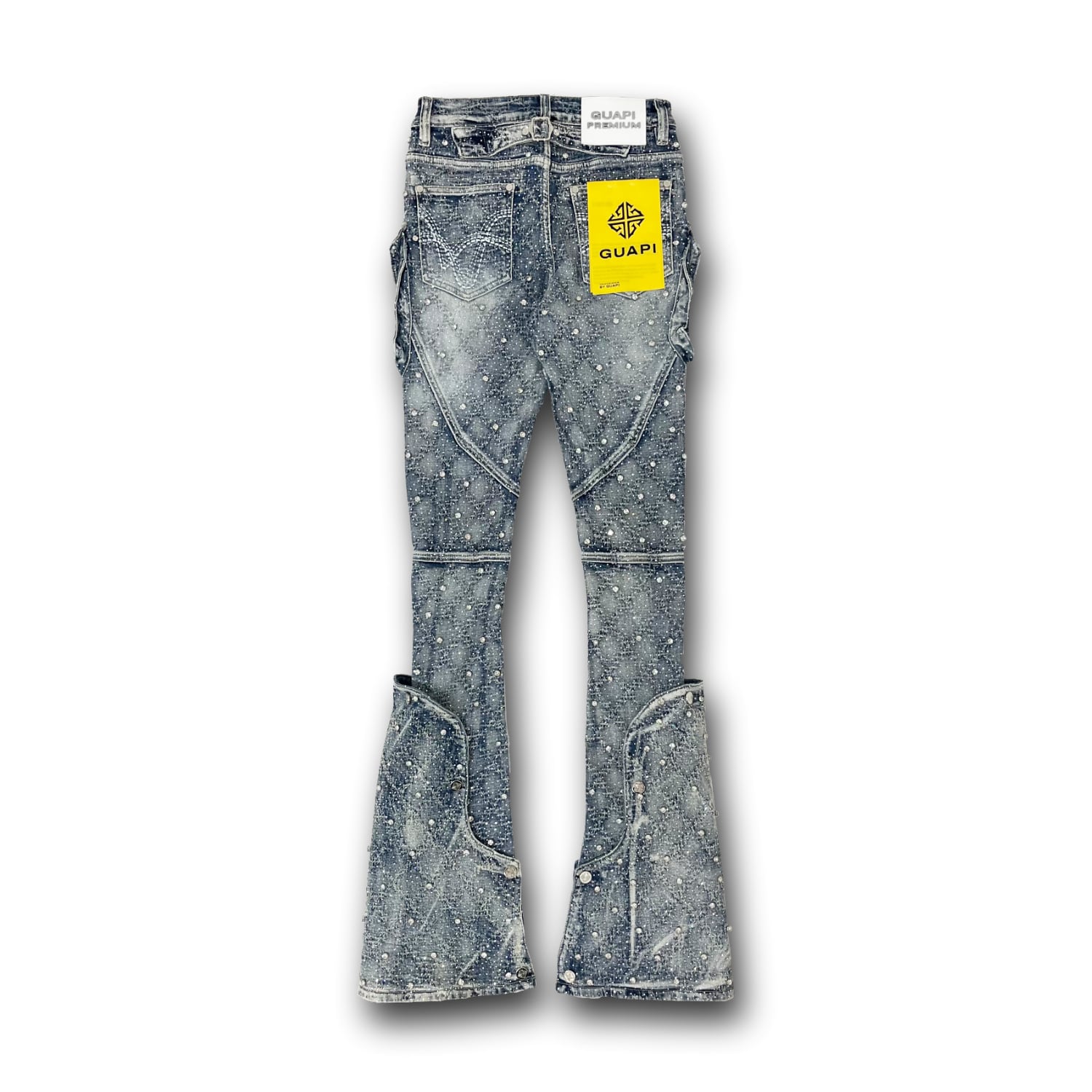 GUAPI / COFFIN ARC EMBELLISHED DENIM | HOLICK