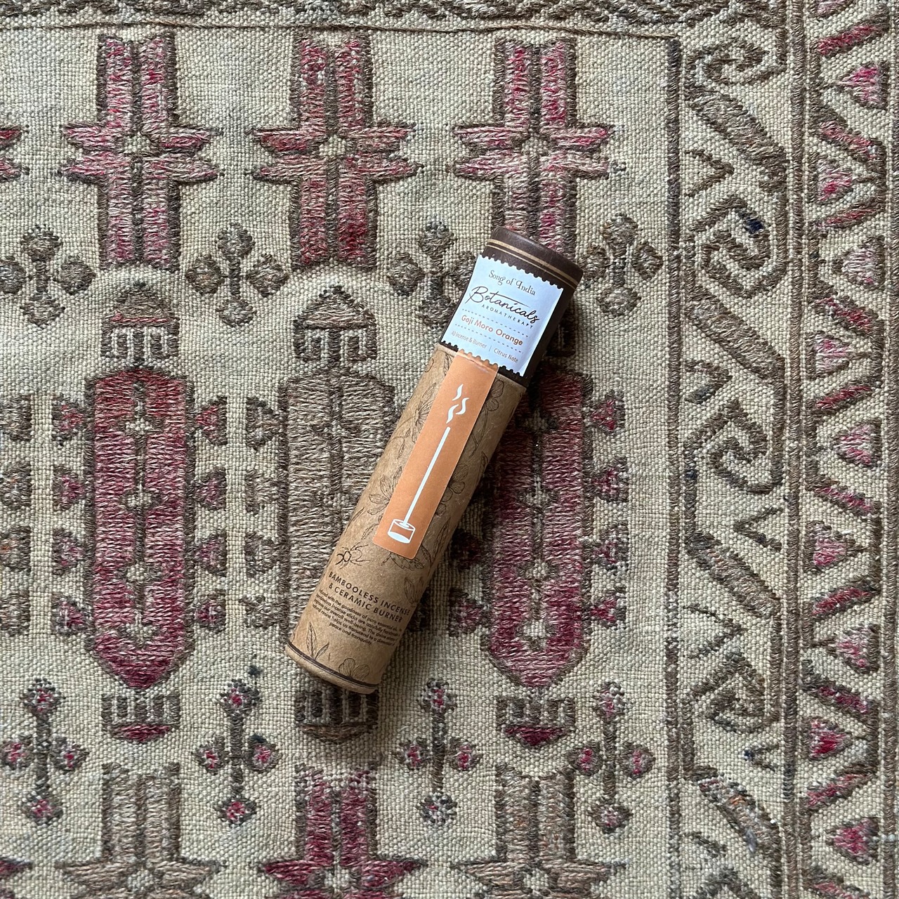 01.Goji moro Orange | Botanicals Aromatherapy インセンススティックお香 / エッセンシャルオイル 全4種 | Song of India