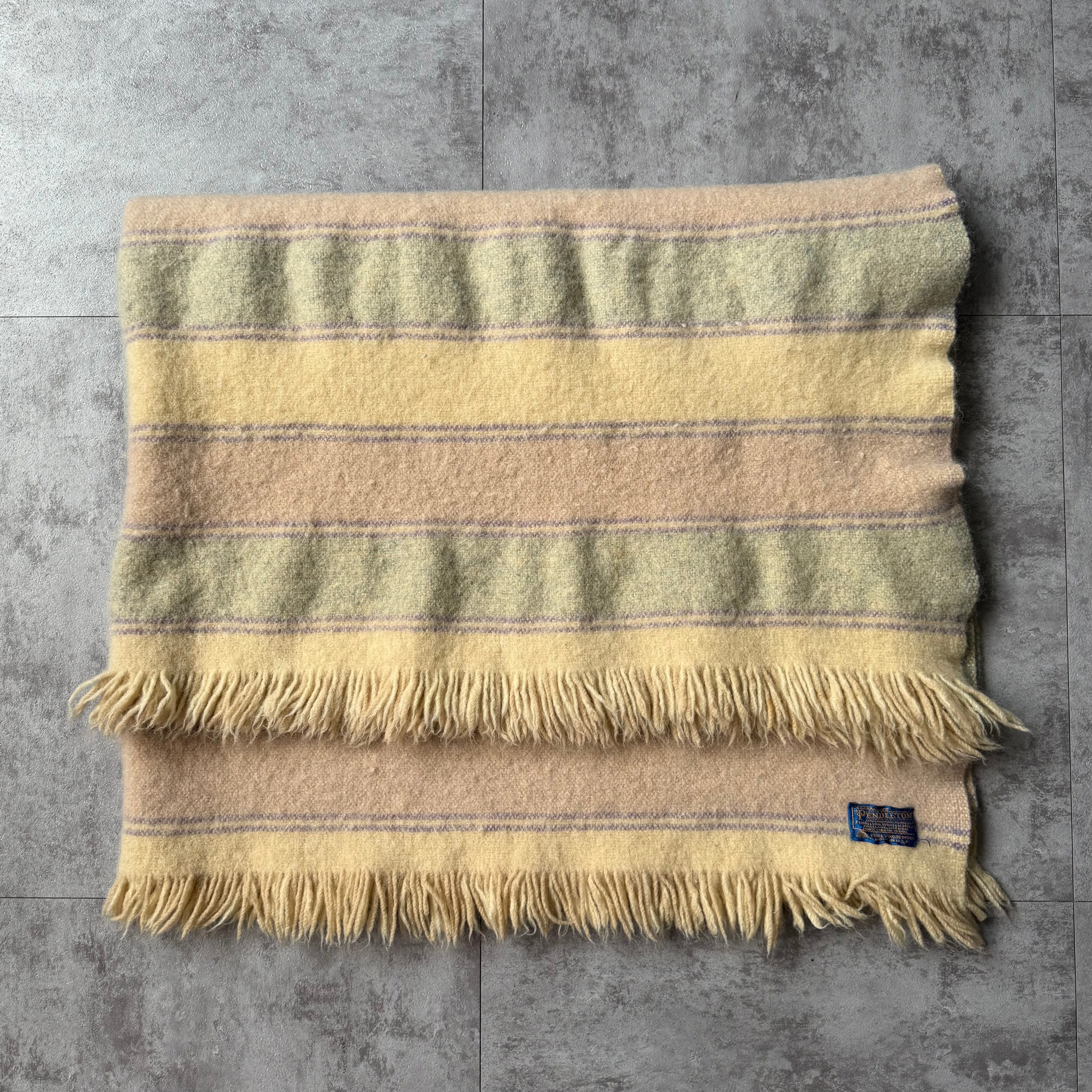ペンドルトンブランケットUSA製 PENDLETON ウールブランケット usa製