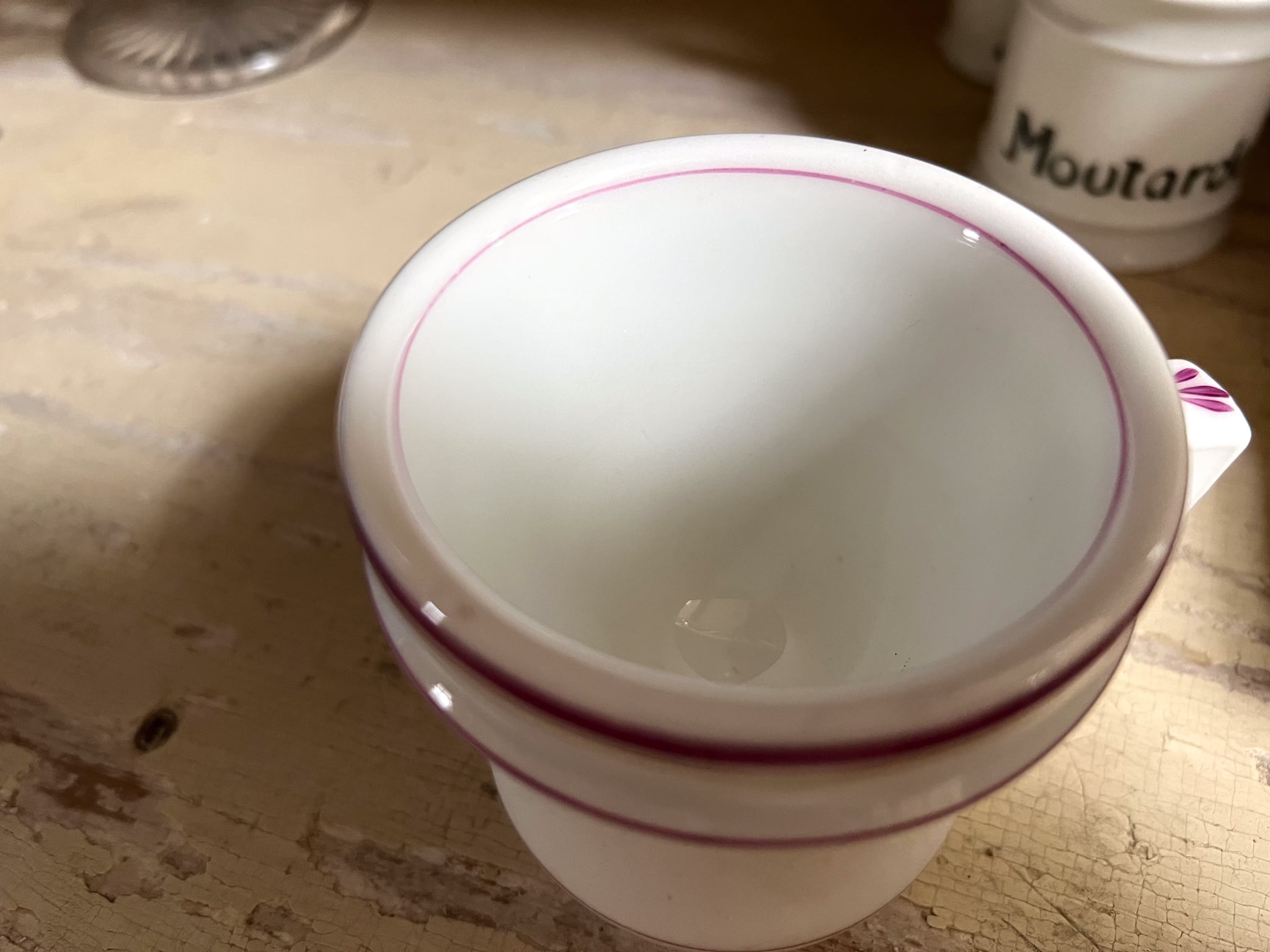 ナポレオン三世時代の ブリュロ カップ フレンチアンティーク ブロカント