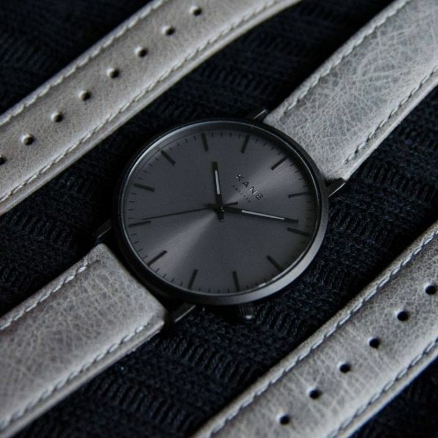 ■ケイン ブラックアウト アーバングレー 腕時計 39㎜ BO-04
