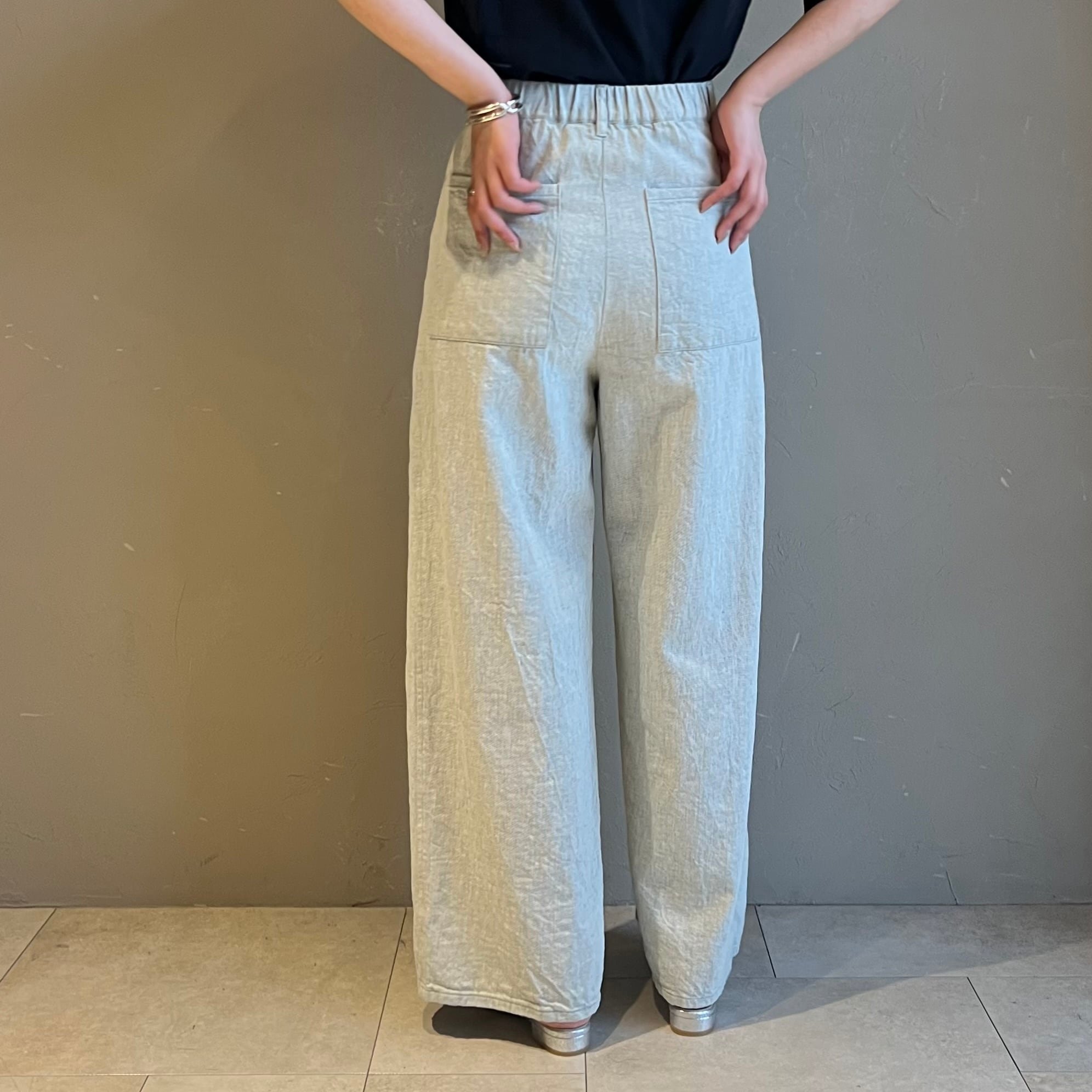 AQUAFITS 】ソフトコットン2タックワイドデニム | valance 福井