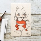 ドラゴンの子・かっこいいポーズ*ドローイング