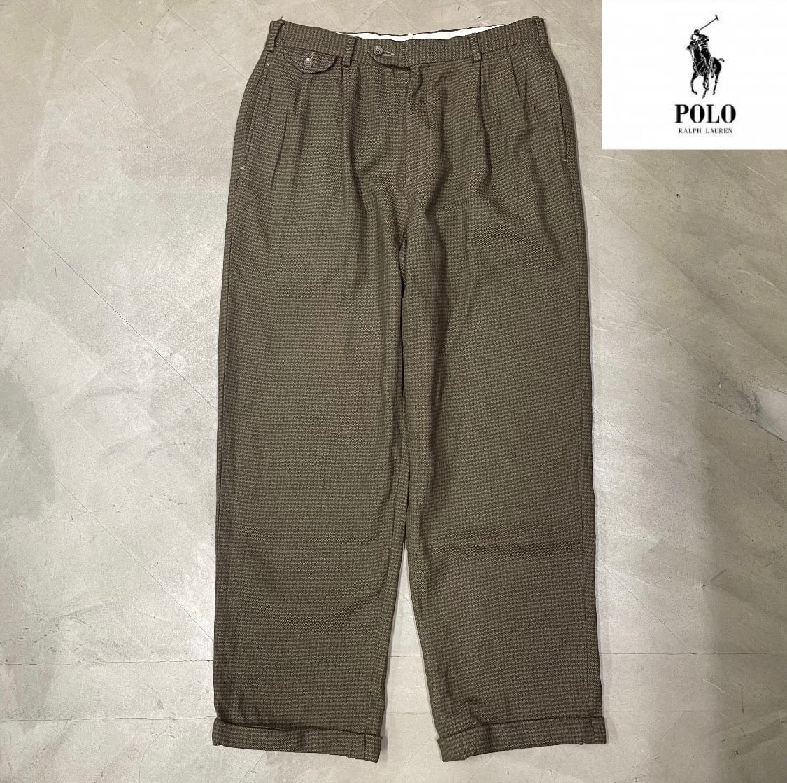 Polo by Ralph Lauren サマーウールスラックス ラルフローレン