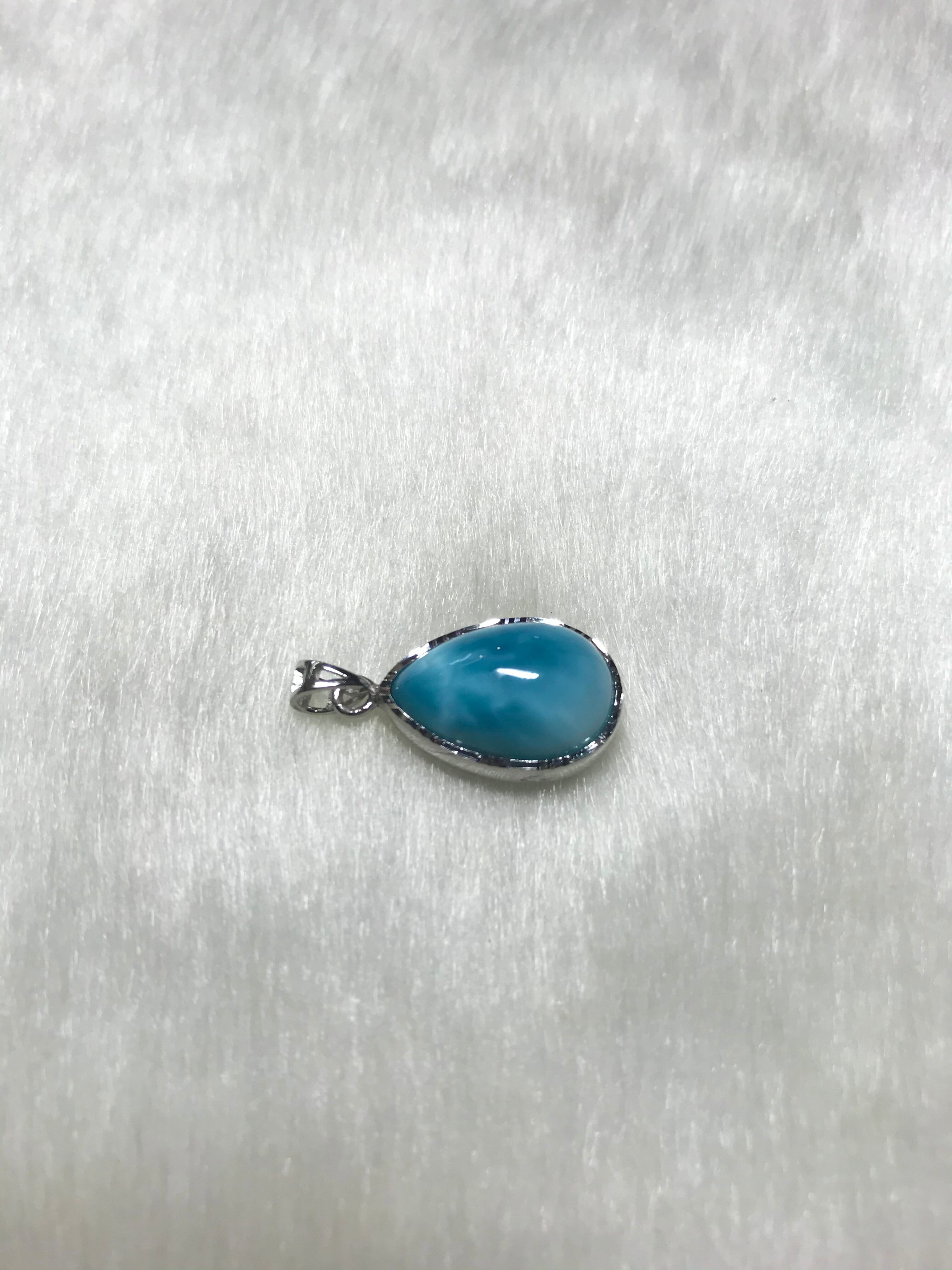 ラリマー　ペンダントトップ　P-4 ドミニカ共和国